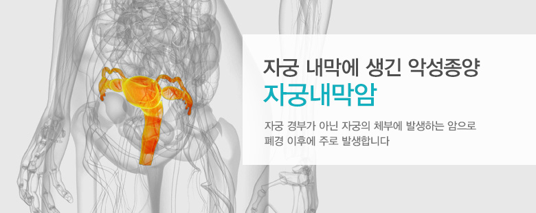 자궁 내막에 생긴 악성종양 자궁내막암